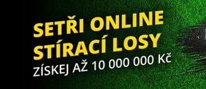 Stírejte online losy u Fortuny s bonusem.