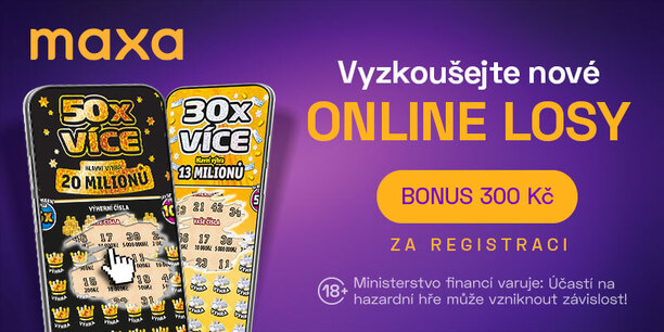 Online losy Maxa u Tipsportu &amp; Chance: Stírejte zábavné losy